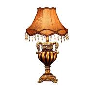 QYYZTQY Table Lamp Bedside Lamp Nightstand Lamp Table Lamp Bedside Lamps LED Desk Lamp with E27 Table Lamps for Bedroom Study Decor Living Room Lighting Table Lamps Table Light for Living Room (S