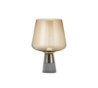 QYYZTQY Table Lamp Industrial Concrete Desktop Light Glass Desktop Nightstand Lamp Cement Bedside Table Lamps for Living Room Bedroom Night Stand Lighting Office Home Decor