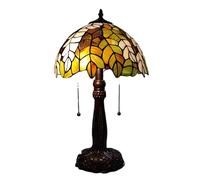 QYYZTQY Table Lamp Mediterranean Retro Stained Glass Vintage Art Turkish Mosaic Desk Lamp Bedroom Nightstand Decorative Lights Warm as Ever