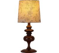 QYYZTQY Tall Skinny Wooden Table Lamp Mid Century Table Lamp Vintage Farmhouse Bedside Lamp Rustic Retro Antique End Nightstand Lamp for Bedroom Desk Living Room Entryway Home Office