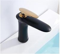 QYYZTQY Taps Compatible with Single Handle Mixer Tap, Hot & Cold Bathroom Faucets, Sink Waterfall Basin Taps,Sink Faucet