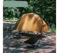QYYZTQY Tents Camping Quick-Open Off-The-Ground Single Ultralight Tent Can Be Matched with, Only Black Bed