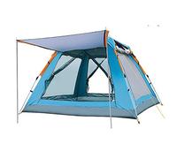 QYYZTQY Tents Open Beach Tent Outdoor Camping 6-7 Person Windproof Double Layer Waterproof