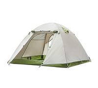 QYYZTQY Tents Outdoor Camping Aluminum Portable 3-4 Person Double Layer Picnic Camp Hike Tent Sun Protection Rainproof