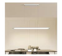 QYYZTQY Ultra Slim Light Dining Table White Study Bar Pendant Lights Living Room Fixtures, Chandelier