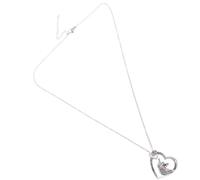 QYYZTQY Unique Rhinestone Heart Unicorn Pendant Necklace for Women - Stylish and Attention-Grabbing
