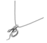 QYYZTQY Unique Snake Charm Statement Necklace for Women - Fashionable & Stylish