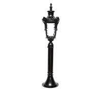 QYYZTQY Vintage 87cm Courtyard High Pole Lamp Residential Night Lights Die-Cast Aluminum Column Door Wall Waterproof Courtyard Lamp Decorative Post Lantern Traditional E27 Pathway