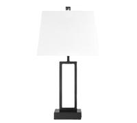 QYYZTQY Vintage Desk Small Desk Light American Style Ambient Bedroom Desk Lamp with USB 120AC Output Touch Dimming Apartment Office Table Lamp Tea House Dining Table Villa Decoration Lighting Fixture