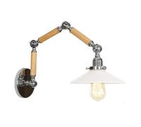 QYYZTQY Vintage Swing Arm Wall Lamp, Wall Sconces Lighting, Industrial Retro Adjustable Wall Lights Fixture E27 Base for Home Hotel Corridor Decorate,B (Color : A)