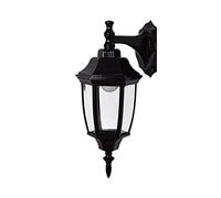 QYYZTQY Wall Lamp Outdoor Lighting Retro Waterproof Courtyard Garden Lights Landscape Lighting Porch Lights On The Wall Street Lamp, Wall Sconces (Color : White, Size : Head Down)