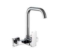 QYYZTQY Wall-Mounted Concealed Hot and Cold Sink Spray Single Lever Faucet Laundry Pool Kitchen Rotating Faucet@A(C)