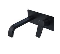 QYYZTQY Wall Mounted Embedded Wash Basin Faucet Cold & Hot Water Mixer Space Saving for Bathrooms Stylish and Functal Plumbing Fixture