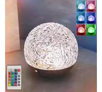 QYYZTQY Water Table Lamp USB Globe Night Light with Remote Control, Romantic Atmosphere Ocean Light Projector for Photography, Vlog, Party, Bedroom, Home Holiday Presents