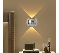 QYYZTQY Wireless Motion Sensor Lamp with 2700K/4500K/6500K Dimming for Living Room, Bedroom & Hallways (Gold)