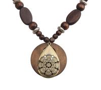 QYYZTQY Women Bohemian s Hippie Choker Handmade Long Black Leather Boho Jewelry for Girls