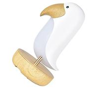QYYZTQY Wooden Bird Table Lamp Table Lamps Decor Nightlight Desk Light Desk Lamps Night Light Creative Lamp Bird Lamp Bedroom Light Bird Lights Cartoon White Lithium Battery Child
