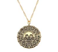 QYZXTH Piratas del Caribe Jack Sparrow Moneda Azteca Monedas numismáticas Accesorios para el hogar Recuerdos nostálgicos Monedas Antiguas rusas-xl0246