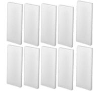 Qzbhct 10 almohadillas de filtro de espuma compatibles con Fluval U3 filtro de cartucho de acuario de repuesto de esponja biológica