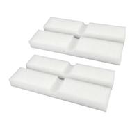 Qzbhct 4 almohadillas de filtro de espuma para filtro de acuario Fluval Fx4 FX5 FX6, repuesto de esponja biológica
