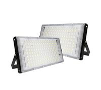QZCX Foco Led Exterior, Reflector Led de 150W for Exteriores, Reflector LED for jardín, lámpara de Calle, iluminación de Paisaje, 2 uds.