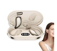 Qzdtue AI Translator Earbuds, Wireless Language Translation Headphones 144 Languages, In Ear Earbuds For Real Time Translation, Business, Study, Travel Translator For Any Language