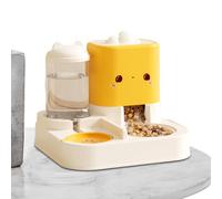 Qzdtue Automatic Cat Alimenter, Pet Food and Water Dispenser 29 x 26 x 23 cm, gran capacidad para dispensar alimentos para mascotas, perros, puppies, kittens, conejos, adecuado para alimentación