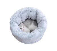 Qzdtue Cat Bed Sleeping Bag, Semi-Enclosed Cat Bed, Winter Cat Bed, Pet Bed for Cats, Indoor Cat Sleeping Bag, Kitten Sleeping Bag, Cold Weather Cat Bed, Cat Mat for Living Room, Soft Cat Bed