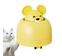 Qzdtue Cat Interactive Toys, recargable Mice Simulation, Touch-Activated Silent Pet Play 5,91 x 2,2 x 0,87 pulgadas, Hunting Instinct Enrichment, Scratch-Reducing Activity, Great for Indoor Cats