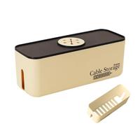 Qzdtue Charger Organizer, No Sip Phone Cable,Storage Case, 11,61 X 4,48 X 4,40 Inch, Compact & Long Lasting, Perfect for Home Organization in Living Room, Bedroom, Study, Negro y ., Se référer