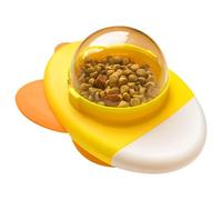 Qzdtue Dispensador de , juguetes para perros, 6.3 x 5.31 x 3.94 pulgadas, bola de de alimentos para perros, diseño estimulante del cerebro con función de alimentación lenta