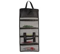 Qzdtue Fishing Lure Storage Bag, pequeña Impermeable de Pesca, Amplia Capacidad Organizador, 63 x 29 cm, diseño Plegable de cuadrícula, Ideal para spinnerbait contenedor, Lagos, Multicolor, Se