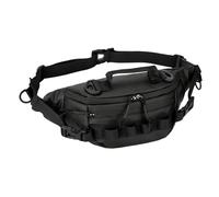 Qzdtue Hiking Fanny Pack, Impermeable Waist Bag, Portable Fly Fishing Storage Pack, Lightweight & Adjustable Design, 14,96 x 6,69 x 3,54 pulgadas Outdoor Gear, Ideal para viajes, Negro , Se référer