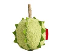 Qzdtue Juguetes de hierba gatera para gatos, juguete de peluche suave para gatitos, diseño interactivo de masticar, simulación de frutas rellenas, limpieza de dientes ideal, del aburrimiento