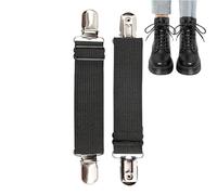 Qzdtue Motorcycle Riding Pants Straps, Adjustable Biker Jeans Clips Boot Straps for Women and Men, Set of 2 for Mejora Comfort and Stability During Rides Fit While Riding, multicolor, 20 cm