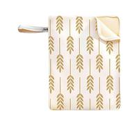 Qzdtue Natural Beeswax Bread Bag, gran capacidad reutilizable, de almacenamiento, amplia apertura de alimentos, de cocina, Eco Bread Saver with Fold Seal, Fresh Storage for Home Bakery, b