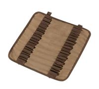 Qzdtue Peg Storage Bag, Heavy Duty Roller Bag for Tent Stakes, Portable Thick Pole Pegs Storage, Waterproof Nail Pouch, Backpacking Gear Storage, Hiking Gear Peg Storage, Tent Stake Carrying Bag,