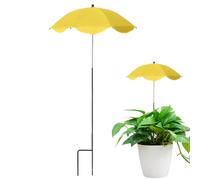 Qzdtue Planta Shade Umbrella, Adjustable Upf50, Sunblock Canopy, 103 x 60 cm Plegable Reutilizable Uv Cover, para exteriores Potted, Lawn, Patio, and Garden Sun Protection Wherever Your Plants