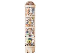 Qzdtue Plush Doll Storage Tube For Kids Clear Display Box Organizer Perfect For Stuffed Animal Collections Bedroom And Living Room Toy Organization Solution Bedrooms Or Playrooms