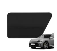 Qzdtue Protector de puerta de coche para perro, protector impermeable resistente a los arañazos, bolsillo de malla de barrera protectora, 73 x 43 cm, 2 piezas, negro, para el interior del vehículo