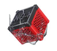 Qzdtue Purificador de Agua Reutilizable Cubo de Filtro de Agua con Estructura de de Abeja, purificador de Agua Eco-Acuario, solución purificación de Agua 5,7 x 5,7 x 5,3 cm para