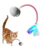 Qzdtue Smart Rolling Toy, Cat Ball Toy, Interactive Self-Moving Pet Ball, Tamaño aprox. 8 x 6,5 x 5,5 cm, movimiento rápido para alfombras y pisos duros, divertido ejercicio de juguete Bored Cats