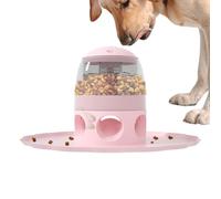Qzdtue Treat Dispensing Dog Toys, Interactive Large Capacity Treat Toy, Pet Slow Feeder, Dispenser para entrenamiento, Playing and Long Lasting Feeding Engaging