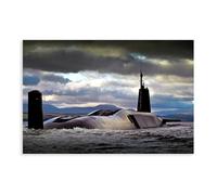 QZFNCOYU Póster de arte submarino de The Revenge para decoración de pared, pinturas para sala de estar, dormitorio, 20 x 30 pulgadas (50 x 75 cm)