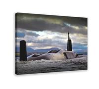 QZFNCOYU Póster de arte submarino de The Revenge, póster de lienzo para decoración de pared, pinturas para sala de estar, dormitorio, decoración de 30 x 45 cm