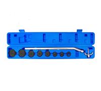 QZHDX Juego de Herramientas para Instalar y Quitar Tapones de Escarcha, 10 Piezas, Juego de instalación y extracción de Tapones para Motores diésel