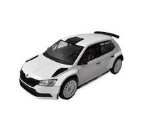 QZKUUELCA Maquetas De Coches Coche De Simulación Aleación Fundido A Presión A Escala 1:18 For Skoda Fabia Rally2 EVO Colección Recuerdos For Aficionados Coche Modelos A Escala De VehíCulos De Motor