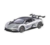 QZKUUELCA Maquetas De Coches Miniatura De Aleación Fundida A Presión A Escala 1:32 For BYD Look UP U9 Adornos De Escritorio De Simulación De Moda Coche Modelos A Escala De VehíCulos De Motor(Silver)