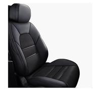 QZQXEMEDQ Coche Juego Fundas Asiento para Citroën para C3 XR 2015-2021 Funda Asiento Coche Cuero Juego Completo Interior Cojín Soporte Personalizado Protector(Black)