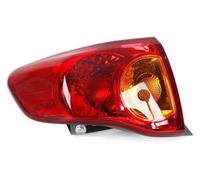 QZQXEMEDQ Para T&oyota Para Corolla 2008 2009 2010 Carcasa Exterior Trasera Lateral Sin Bombilla Freno Trasera Remolque 8155002460 Derecha Faros Traseros(Left Outside)